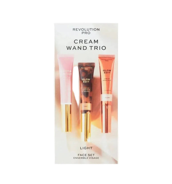 Revolution pro cream face wand trio - Light