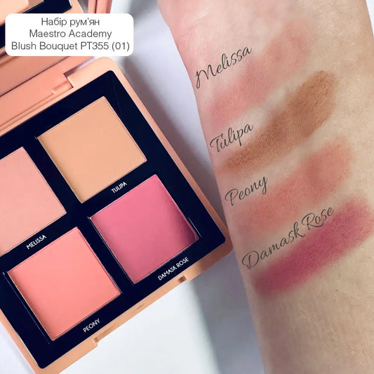 Topface Maestro Academy Blush Bouquet - palette de blushs