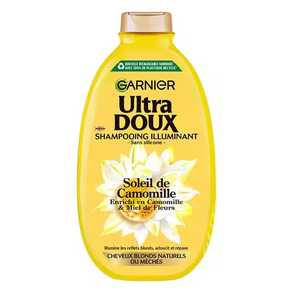 Garnier Ultra Doux Shampooing Soleil de Camomille, 600ml