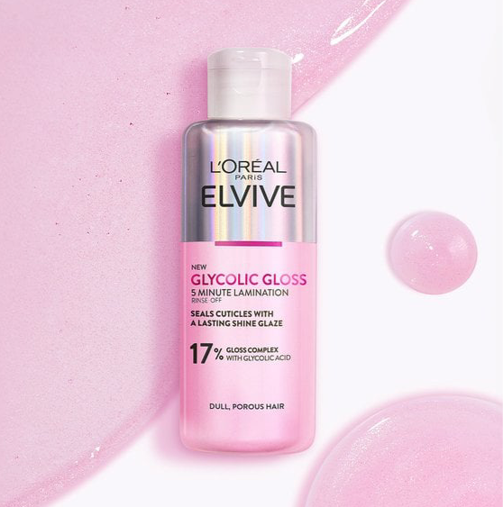 Elseve Glycolic Gloss Soin Lamination Gloss 5 minutes 200ml