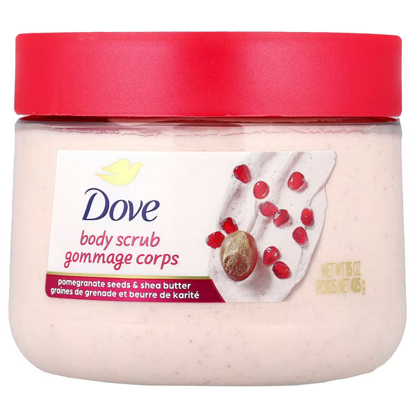 Dove gommage corporel aux graines de grenade et beurre de karité, 425g