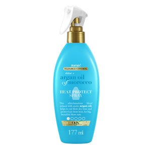 OGX Spray Protection Chaleur Cheveux à l'Huile d'Argan du Maroc 177 ml