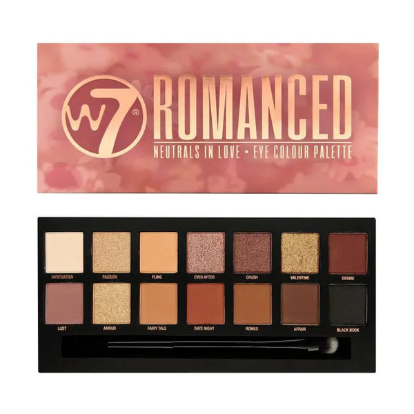 W7 ROMANCED - Palette de Fards à Paupières