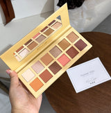 mouna cosmetics 12 shades of nude palette de fards à paupières