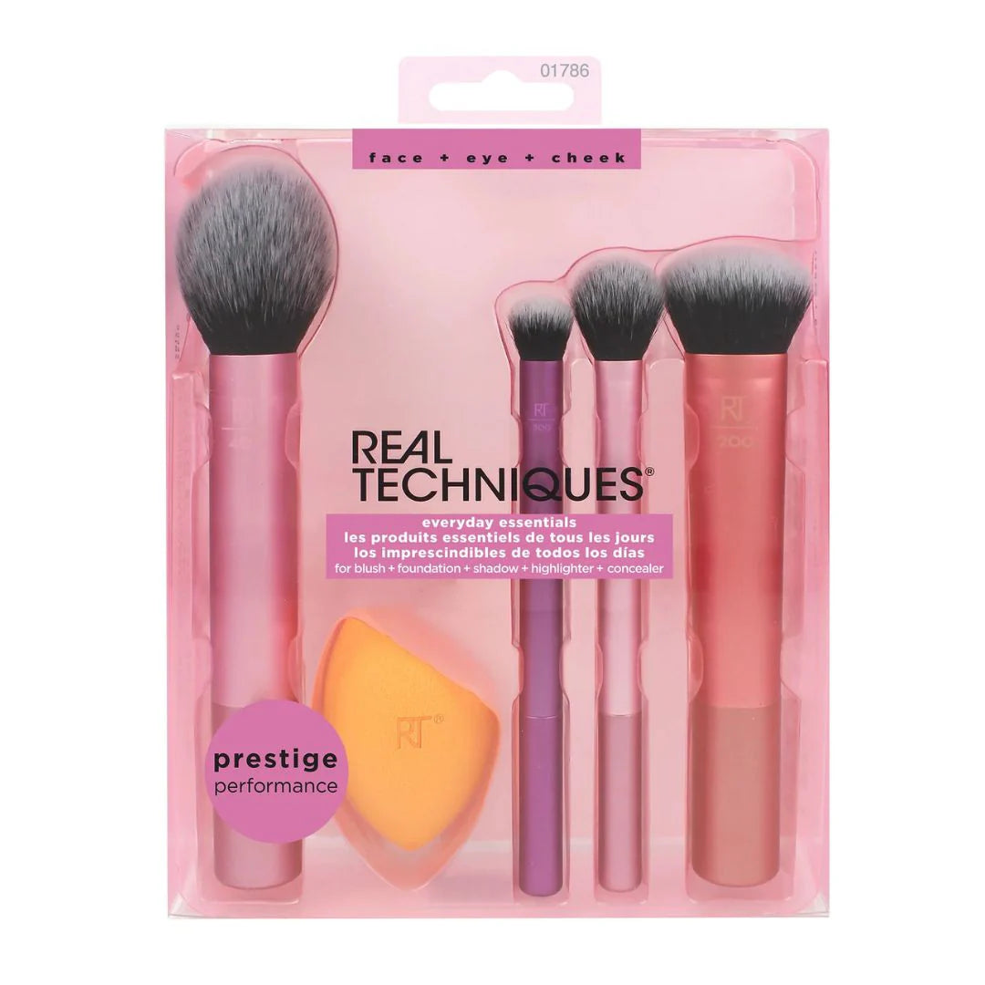 Real Techniques Everyday Essentials Makeup Brush Set