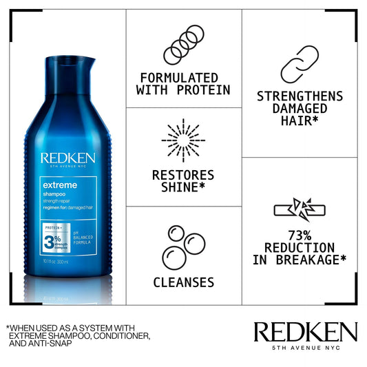 REDKEN extreme Shampooing fortifiant, 300ml