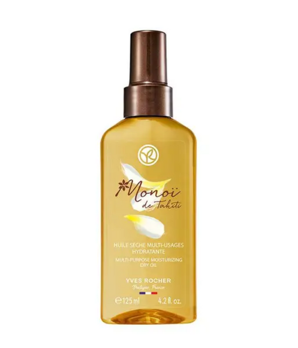 Yves Rocher huile sèche multi usages hydratante au monoï, 125ml