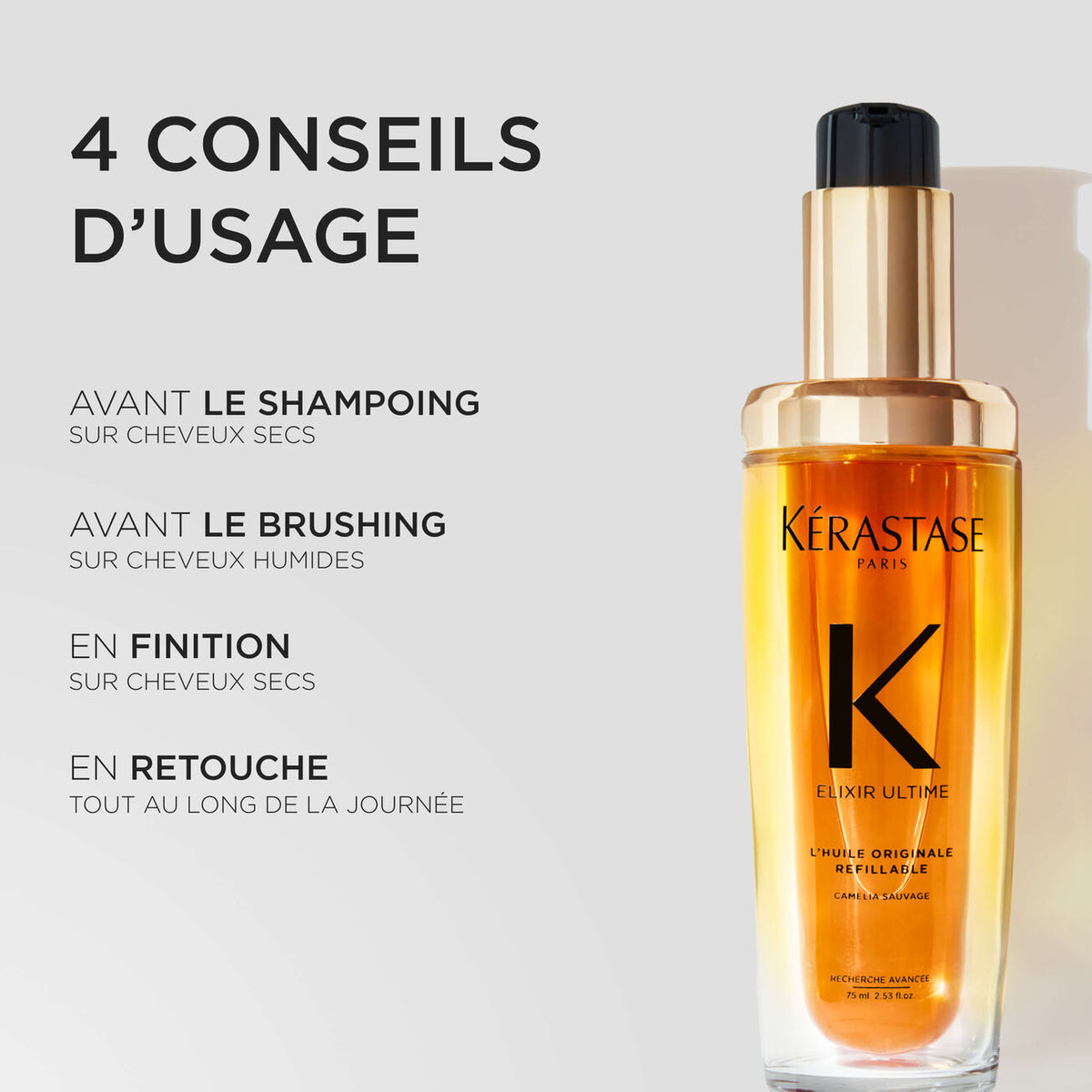 KÉRASTASE Elixir Ultime - Huile nourrissante pour cheveux secs 30ml