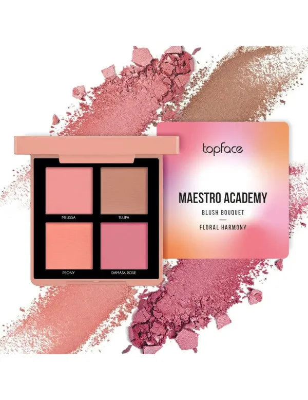 Topface Maestro Academy Blush Bouquet - palette de blushs