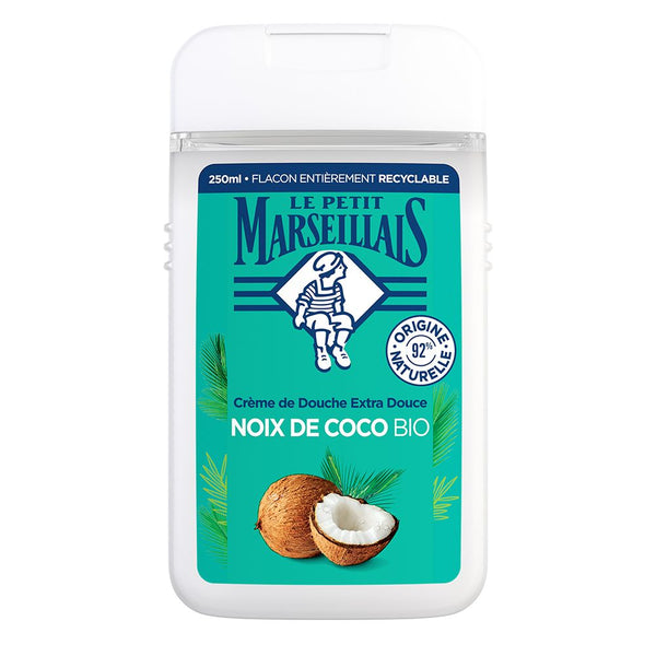 Le Petit Marseillais Crème de Douche & Bain Extra Douce Noix de Coco BIO 250ml