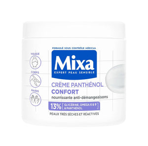 MIXA Crème Panthénol Confort - visage, corps et mains 400ml