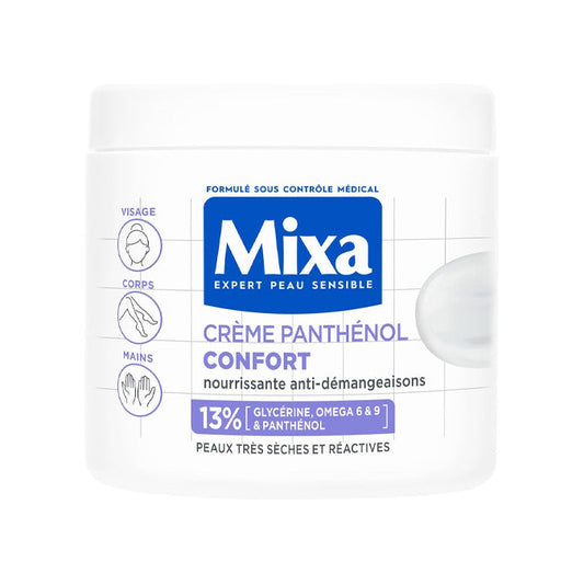 MIXA Panthenol Comfort Cream - face, body and hands 400ml