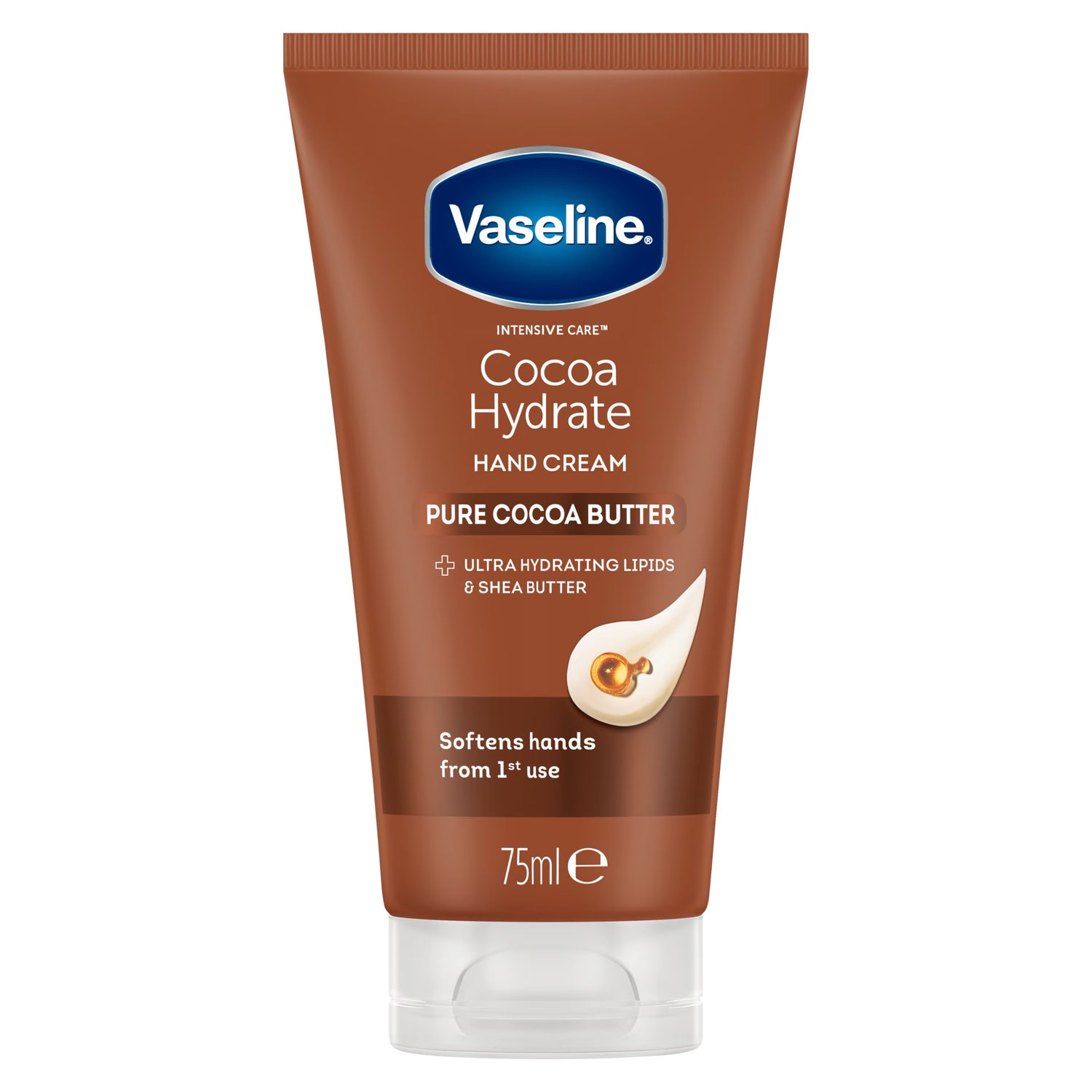 Vaseline Intensive Care Cocoa Hydrate Hand Moisturizer - crème pour les mains 75ml
