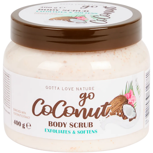 Gommage pour le corps Gotta Love Nature Go Coconut, 400g