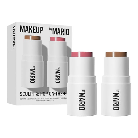 MAKEUP BY MARIO Sculpt & Pop On the Go - Duo Mini Contour et Blush