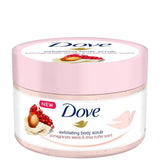Dove Gommage corporel exfoliant graines de grenade et parfum de beurre de karité 225ml