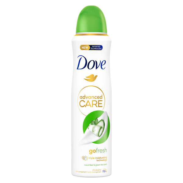 Advanced Care Déodorant Anti-Transpirant Spray Go Fresh Cucumber & Green Tea 250ml
