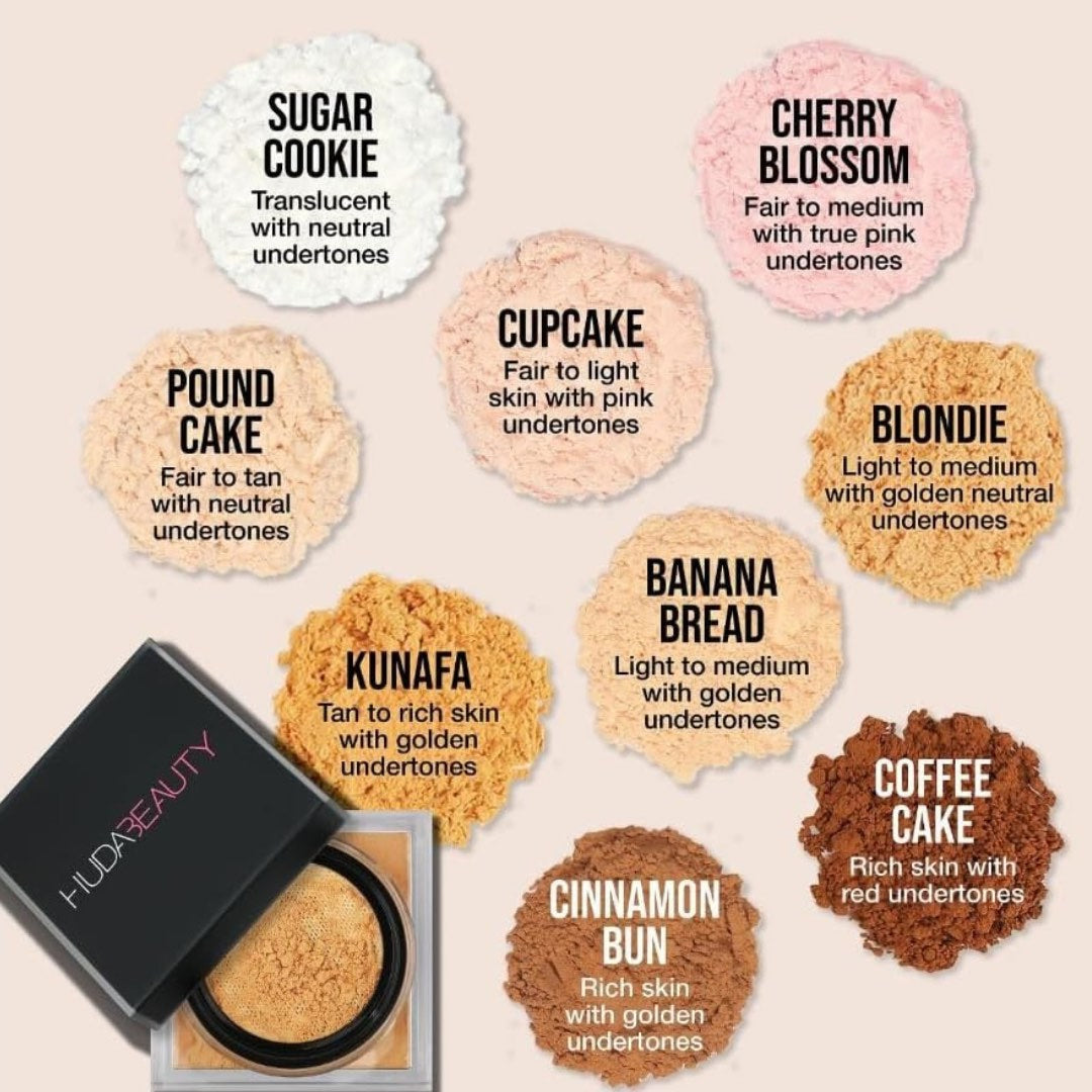 HUDA BEAUTY Easy Bake Loose Baking & Setting Powder 20g