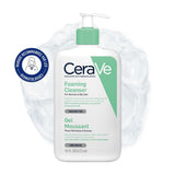 CeraVe Gel Moussant Peaux Noramales à Grasses, 473ml