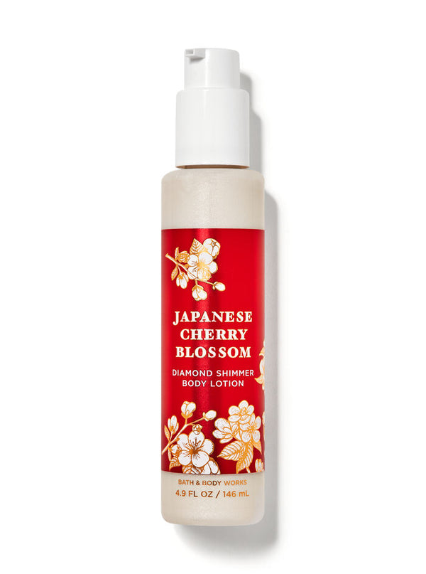 Bath & body works Japanese Cherry Blossom diamond shimmer body lotion - lotion parfumée pour le corps