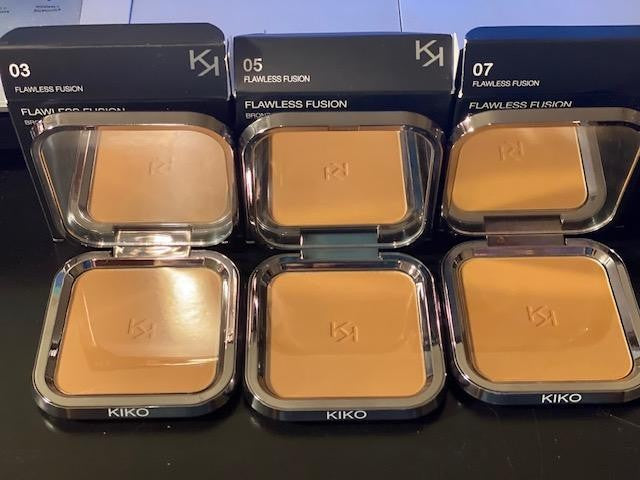 Kiko flawless fusion bronzer - bronzer en poudre 12g