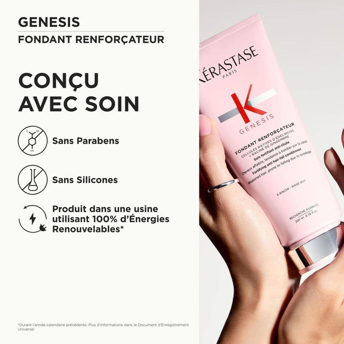 KÉRASTASE Fondant Renforçateur Anti-Chute - Soin capillaire 200ml