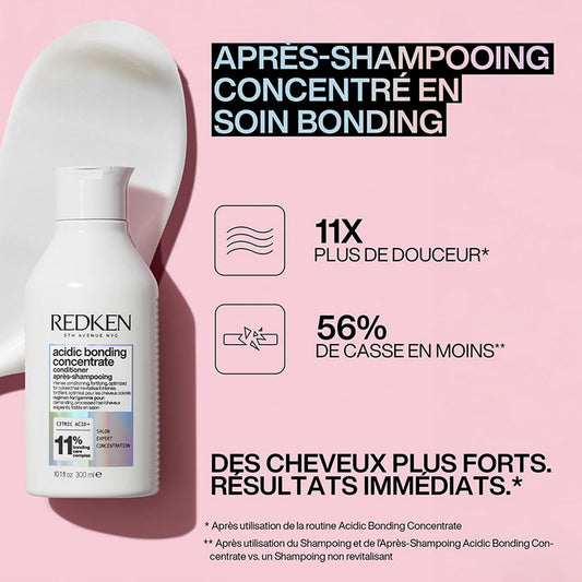 REDKEN Acidic Bonding Concentrate Après Shampoing, 300ml