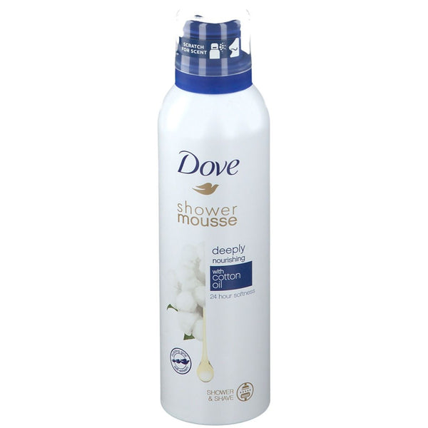 Dove Shower Mousse Cotton Oil 200ml
