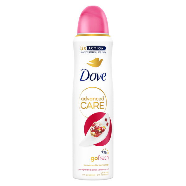 Dove anti transpirant go fresh grenade & verveine citronée 250ml