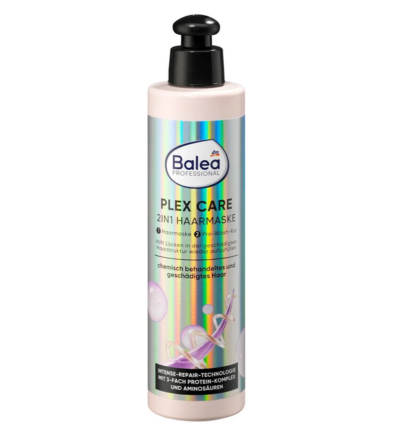Balea Masque capillaire réparateur 2-en-1 Plex Care, 250ml