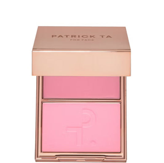 PATRICK TA Major Headlines Double-Take Cream and Powder Blush Duo