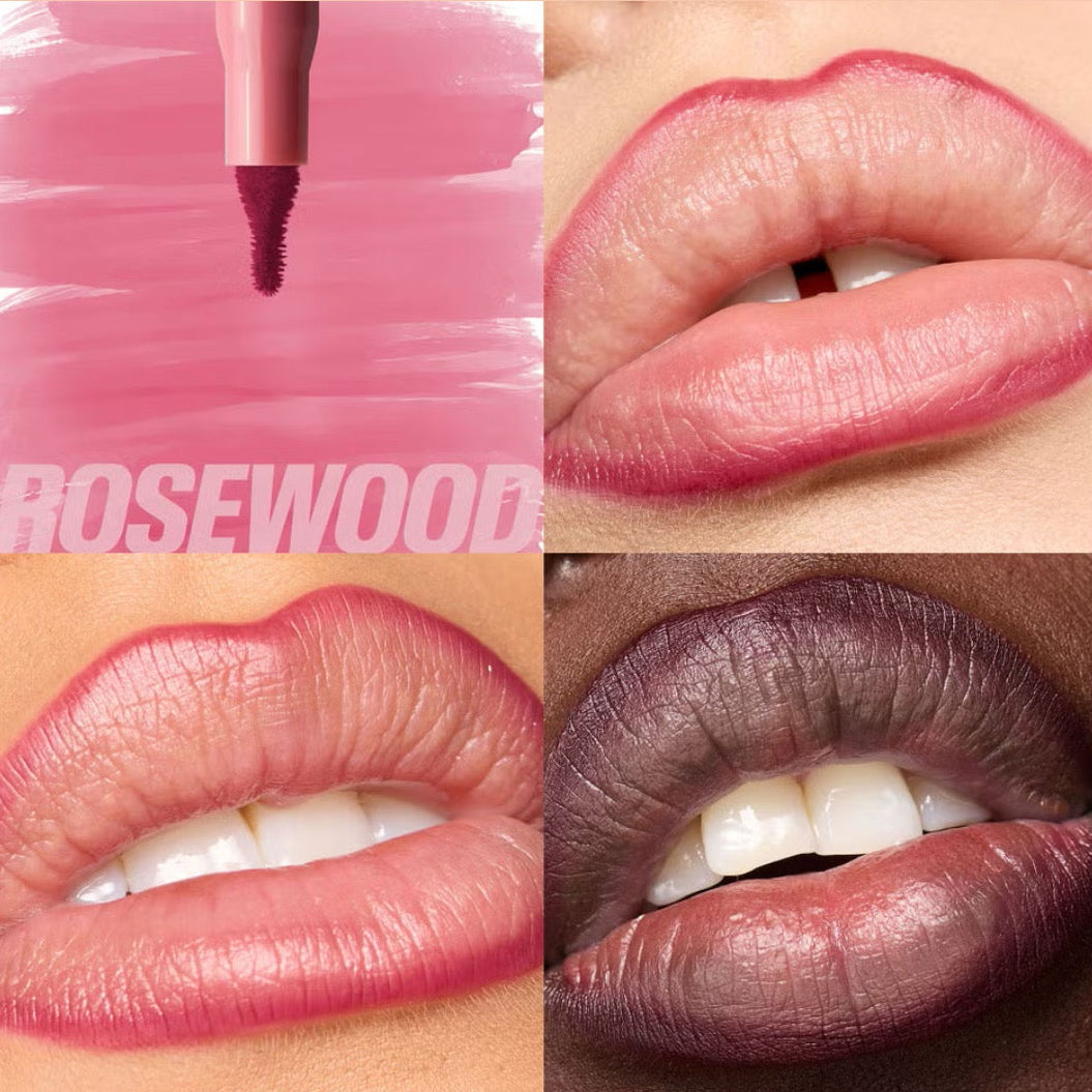 HUDA BEAUTY Kiss Me Rosy Pink Lip Duo - coffret duo lèvres