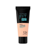 Maybelline Fit Me Matte & Poreless Fond de teint 124 Soft Sand