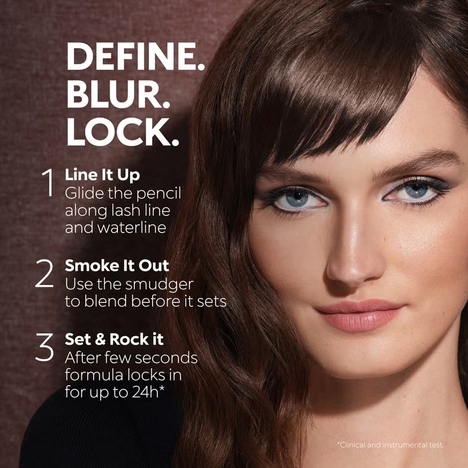 Kiko milano unlimited precision automatic eyeliner & khol - 16 black