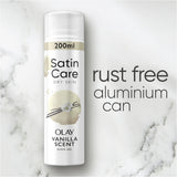 Gilette Satin Care Olay vanilla - gel de rasage 200ml