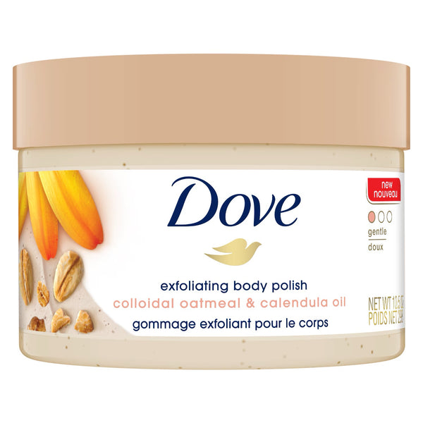 Dove Gommage Corps Doux à l'avoine colloïdale et huile de calendula 298g