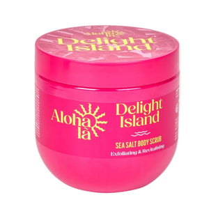 Aloha là Delight Island Sea Salt Body Scrub 500g