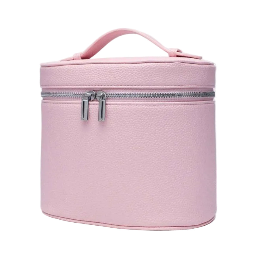 Trousse/sac de maquillage rose
