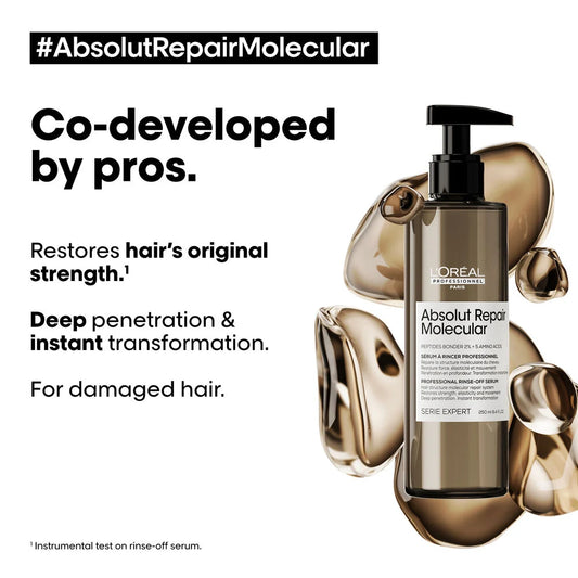 L'Oréal Professionnel Serie Expert Absolut Repair Molecular - Sérum à rincer 250ml