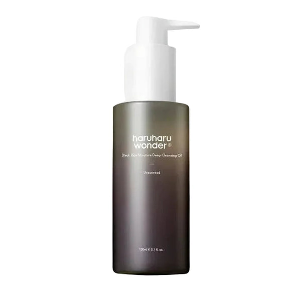 Haru haru black rice moisture cleansing oil - huile démaquillante hydratante au riz noir 150ml