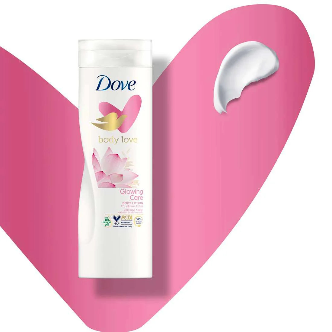 Dove lotion pour le corps Glowing care 400ml