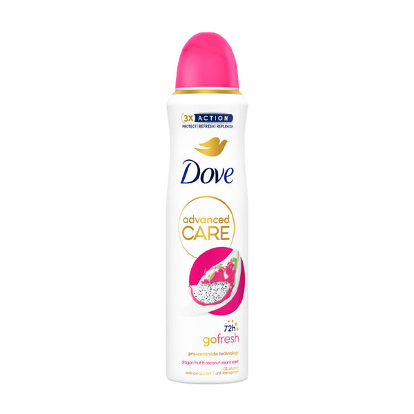 Dove anti transpirant go fresh fruit du dragon & noix de coco 150ml
