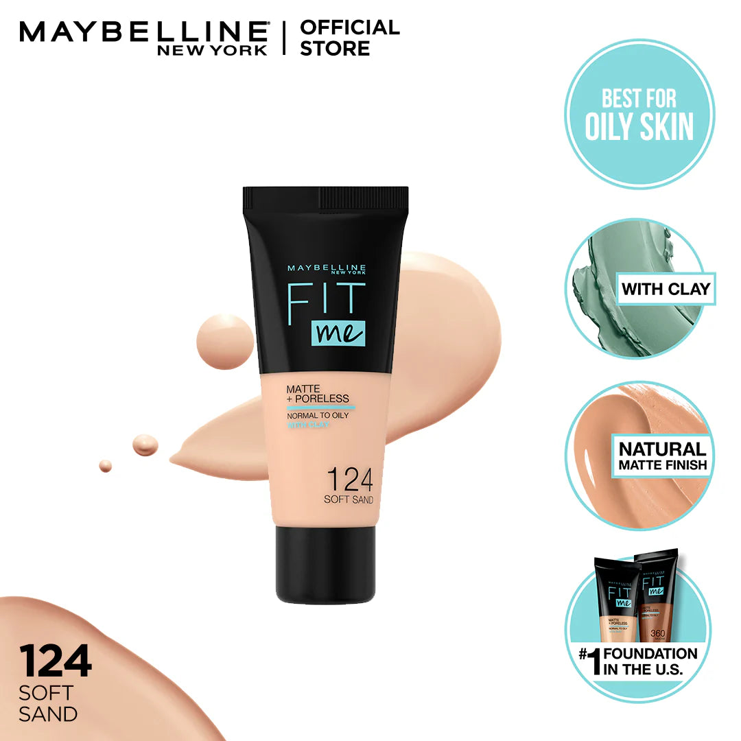 Maybelline Fit Me Matte & Poreless Fond de teint 120
