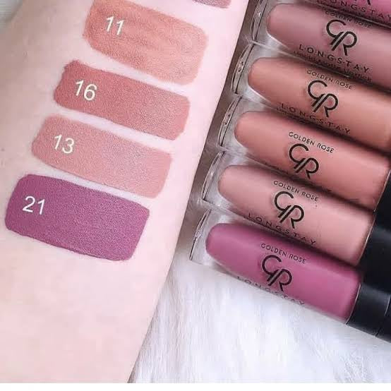 Golden Rose Long stay Liquid Matte Lipstick