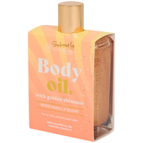 Skinbliss body oil vanilla scent - huile corporelle pailletée, 100ml