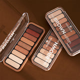 essence the BROWN edition palette fard à paupières
