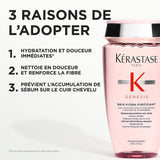 Kérastase Genesis Bain Hydra-Fortifiant - Shampoing anti-chute cheveux fins 250ml