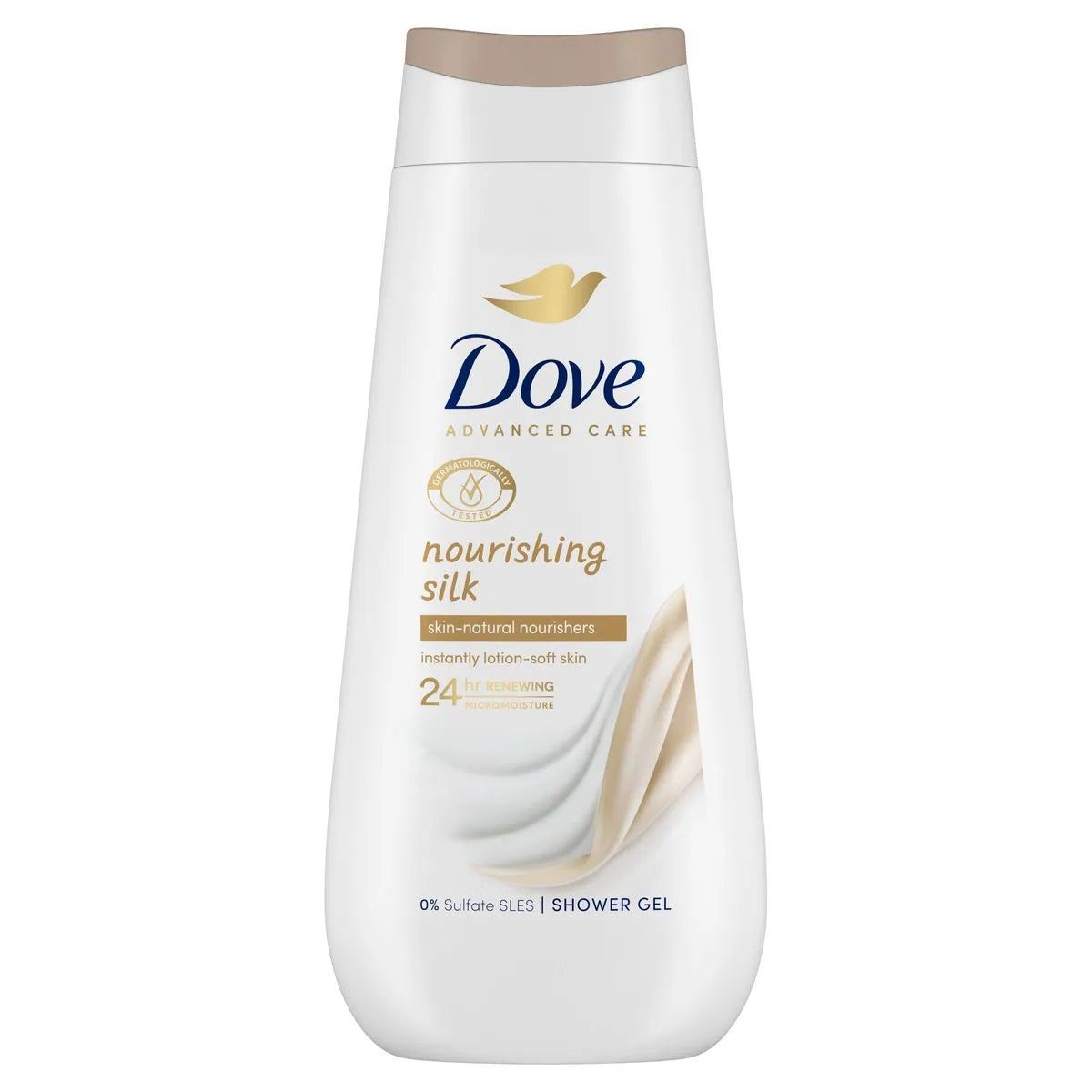 Dove Advanced Care Nourishing Silk Body Wash 400ml