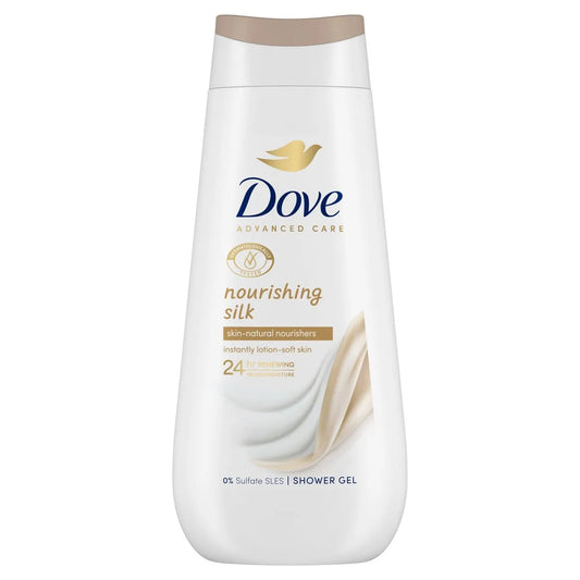 Dove Advanced Care Nourishing Silk Body Wash 400ml