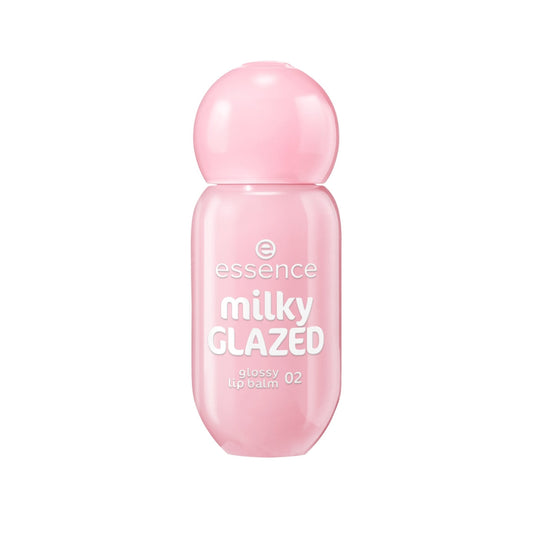 Essence glossy milky glazed lip balm -baume à lèvres- 02 strawberry Whip